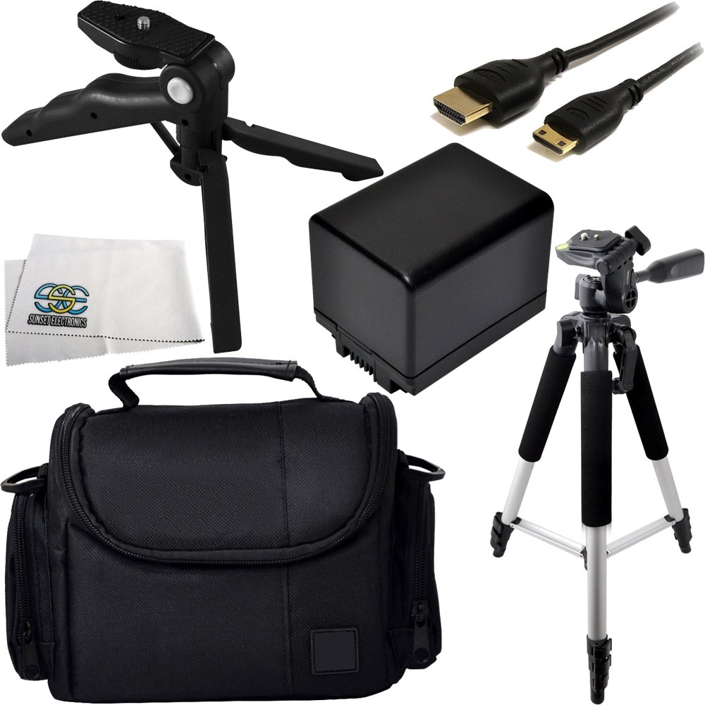 Amazon.com : Essential Accessory Kit for Canon Vixia HF M50, M52